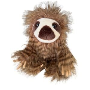 Aurora World Brown Shaggy Sloth Plush Stuffed Animal 10 Inch 2018 Toy
